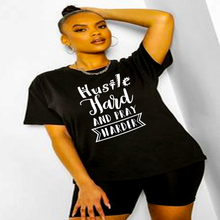 Load image into Gallery viewer, HUSTLE - Hard and Pray Unisex Tee
