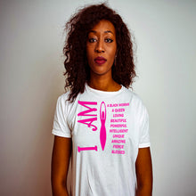 Load image into Gallery viewer, I AM - Lady Silhouette Tee
